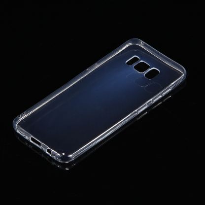 Slim Case - тънък силиконов (TPU) калъф (0.7 mm) за Samsung Galaxy S8 Plus (прозрачен) 3