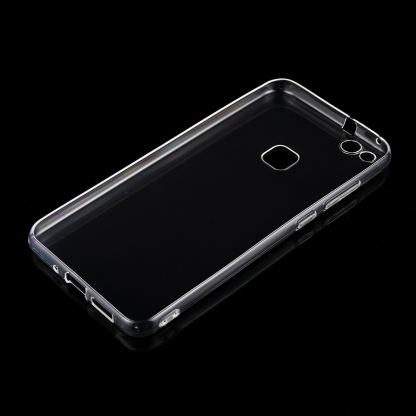 Slim Case - тънък силиконов (TPU) калъф (0.7 mm) за Huawei P10 Lite (прозрачен) 4