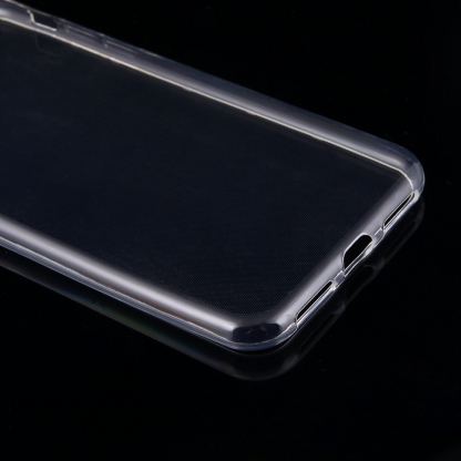Slim Case - тънък силиконов (TPU) калъф (0.7 mm) за iPhone SE 2020, iPhone 7, iPhone 8 (прозрачен) 3
