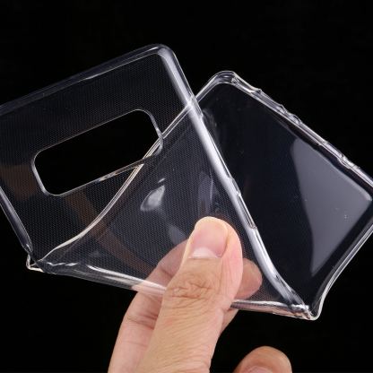 Slim Case - тънък силиконов калъф (0.5 mm) за Samsung Galaxy S21 Plus (прозрачен) 5