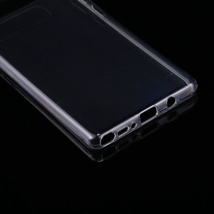 Slim Case - тънък силиконов (TPU) калъф (0.5 mm) за Samsung Galaxy S10 Е (прозрачен) 4