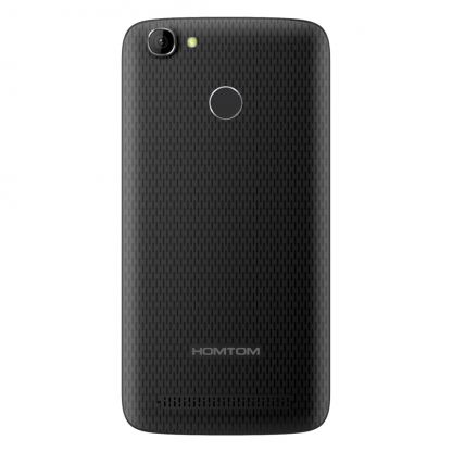 HOMTOM HT50, 5.5 инча HD, 3GB RAM, 5500 mAh батерия, 4-ядрен смартфон с 2 сим карти, Android 7 (черен) 3
