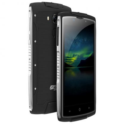 HOMTOM ZOJI Z7, Водоустойчив телефон, Удароустойчив, 5 инча 2GB RAM, 13MP камера 4-ядрен с 2 сим карти (черен) 2