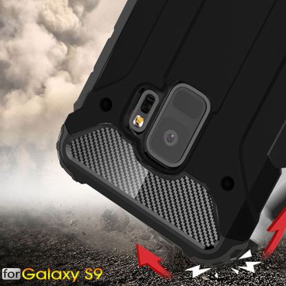 Forcell Tough Armor - удароустойчив кейс за Samsung Galaxy S9 (черен) 4