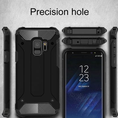 Forcell Tough Armor - удароустойчив кейс за Samsung Galaxy S9 (черен) 3