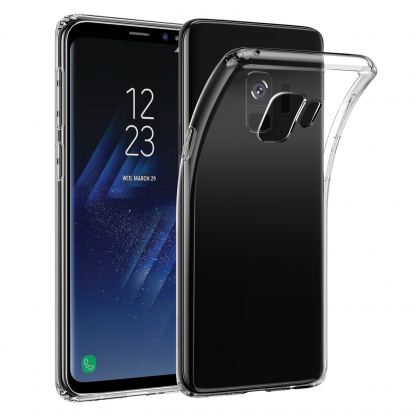 Ultra-Slim Case - тънък силиконов (TPU) калъф (0.3 mm) за Samsung Galaxy S9 Plus (прозрачен) 2