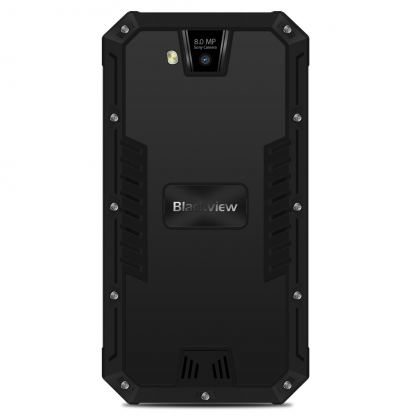 Blackview BV4000 Pro, Водоустойчив телефон, Удароустойчив, 4.7 инча 2GB RAM, 8MP камера 4-ядрен с 2 сим карти (черен) 4