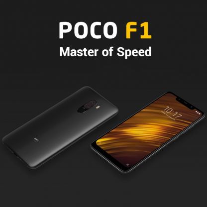 Xiaomi POCOPHONE F1, най-мощния смартфон за 2018г на супер цена , 8-ядрен Snapdragon 845, 6GB RAM+64GB  2