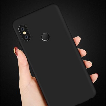 Tънък силиконов (TPU) калъф за Xiaomi PocoPhone F1 (черен мат) 3