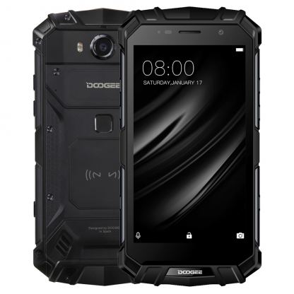 DooGee S60 Lite, 5.2 инча, Ударо-Водоустойчив смартфон с 2 сим карти, 8-ядрен, 5580 mAh Батерия (черен) 2