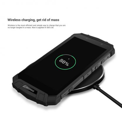 DooGee S60 Lite, 5.2 инча, Ударо-Водоустойчив смартфон с 2 сим карти, 8-ядрен, 5580 mAh Батерия (черен) 7