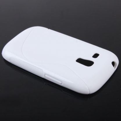 S-Line Cover Case - силиконов калъф за Samsung Galaxy S3 Mini (бял) 3