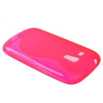 Силиконов калъф за Samsung Galaxy S4 Mini (розов) 4