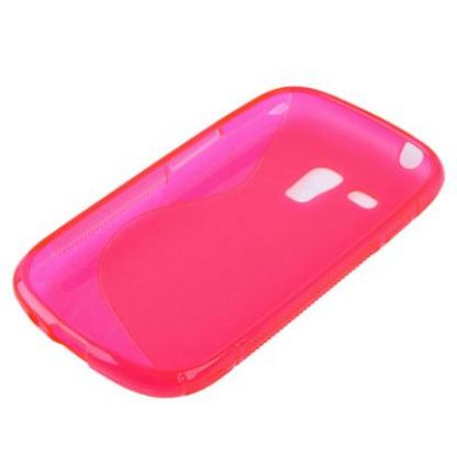 Силиконов калъф за Samsung Galaxy S4 Mini (розов) 3