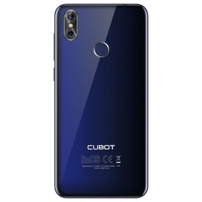 CUBOT P20, 6.18 инча 2К, 4GB RAM + 64GB памет, 8-ядрен, 4000 mAh батерия, Dual Sim, Android 8, Цена (син) 3