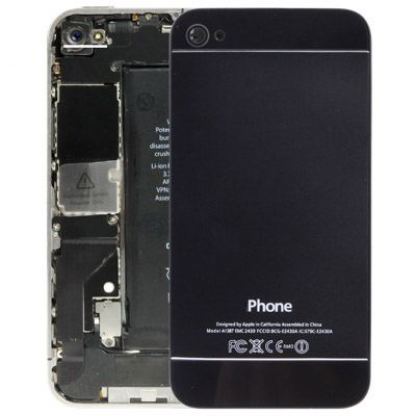 Заден капак за iPhone 4S ,който го прави като iPhone 5 ( черен ) 3