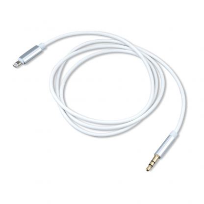 4smarts Basic Lightning to 3.5mm Audio Cable SoundCord - аудио кабел от Lightning към 3.5 мм. (1м) (бял) 2