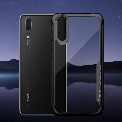 iPaky Survival - удароустойчив кейс за Samsung Galaxy S9 Plus (черен-прозрачен) 2