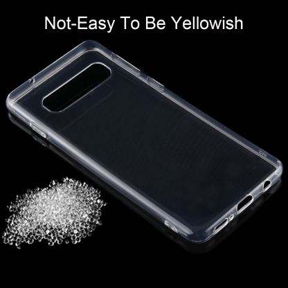 Slim Case - тънък силиконов (TPU) калъф (0.5 mm) за Samsung Galaxy Note 10 Plus (прозрачен) 8