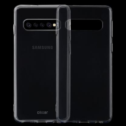 Slim Case - тънък силиконов (TPU) калъф (0.5 mm) за Samsung Galaxy A80 (прозрачен) 4