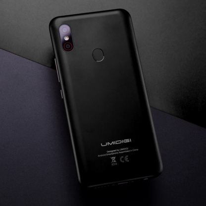 UMIDIGI F1, 6.3 инча, 4GB RAM + 128GB памет, 8-ядрен Helio P60, 5150 mAh батерия, 16Mp Dual Cam, Android 9, Цена (черен) 7