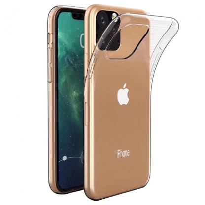 Slim Case - тънък силиконов (TPU) калъф (0.5 mm) за iPhone 13 (прозрачен)