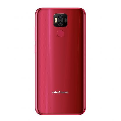 Ulefone Power 6, FHD+ 6.3 инча , 4GB+64GB памет, 8-ядрен, 6350 mAh батерия, Dual Sim, Android 9, Цена (червен) 3