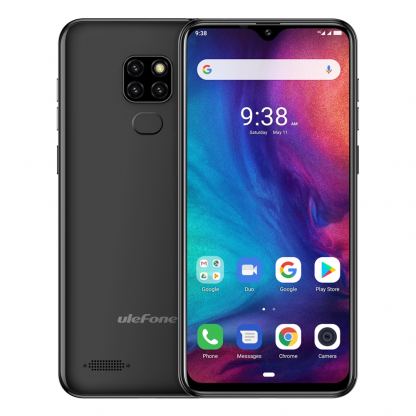 Ulefone Note 7P, 6.1" FullHD, 3GB RAM, мощен 2Ghz 4-ядрa 64Bit смартфон, 8MP+2MP двойна камера,  с 2 сим карти (черен) 2