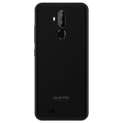 OUKITEL C12, 6.18"  безрамков дисплей, 4-ядрен 64Bit смартфон, двойна камера, 2GB RAM с 2 сим карти (черен) 4