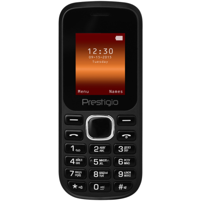 Мобилен Телефон Prestigio DUO, БГ МЕНЮ, 2 сим карти, Bluetooth (черен) 4