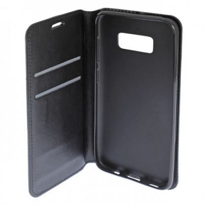 BASEUS Design BookCase - хоризонтален кожен  калъф тип портфейл за Samsung Galaxy Note 8 (черен) 4