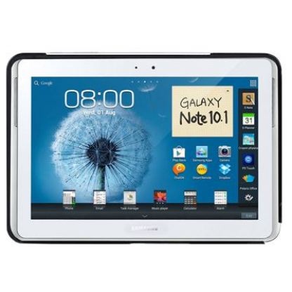 Protective поликарбонатов кейс за Samsung Galaxy Note 10.1 (черен) 2