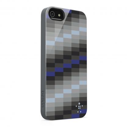 Belkin shield Pixel - поликарбонатов кейс за iPhone 5 (тъмен) 2