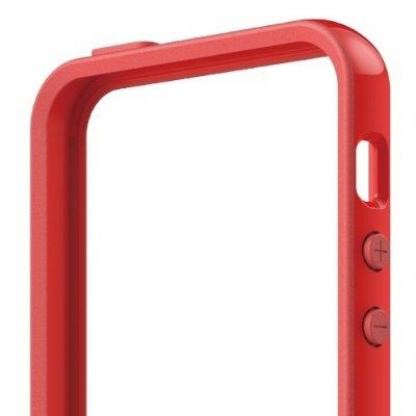 Elago S5 Bumper Case - силиконов бъмпер за iPhone 5 (червен) 6