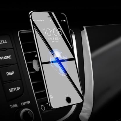 Magnetic Car - универсална магнитна поставка за радиатора на кола за смартфони (черен) 2