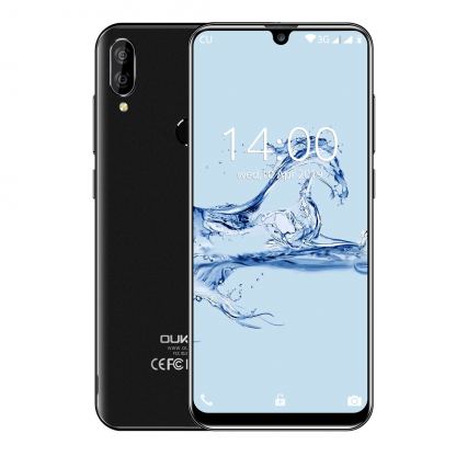 OUKITEL C16, 5,71"  безрамков дисплей, 4-ядрен 64Bit смартфон, двойна камера, 2GB RAM с 2 сим карти (черен) 2