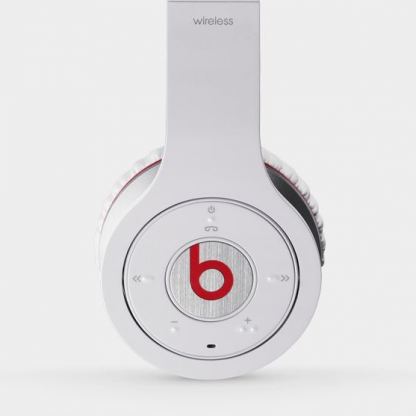  Beats by Dre Wireless Over Ear - DJ-ски слушалки с микрофон и управление на звука за iPhone, iPod и iPad (бял) 6