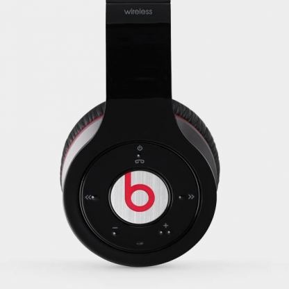 Beats by Dre Wireless Over Ear - DJ-ски слушалки с микрофон и управление на звука за iPhone, iPod и iPad (черен) 3