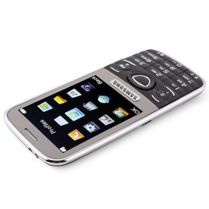 Samsung W2013, мобилен телефон, с две сим карти (черен) 5