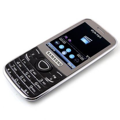 Samsung W2013, мобилен телефон, с две сим карти (черен) 7