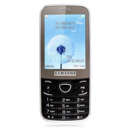 Samsung W2013, мобилен телефон, с две сим карти (черен) 4