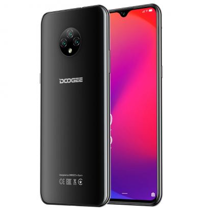 DooGee X95, 6.52 инча HD, FaceID, 2GB RAM, 4-ядрен, 13MP камера, ниска цена (черен) 2