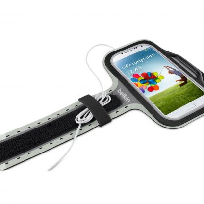 Belkin SlimFit Armband - спортен калъф за ръката за Samsung Galaxy S4 (черен) 2