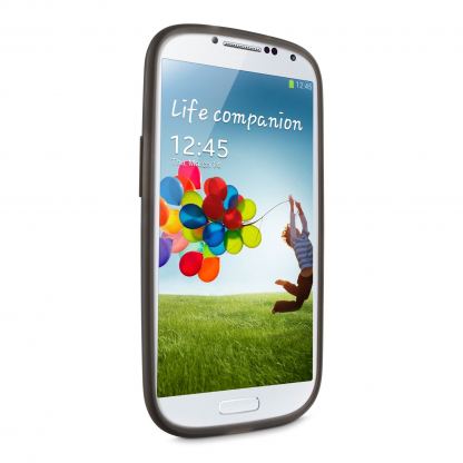 Силиконов калъф за Samsung Galaxy S4 - Belkin Grip Sheer Matte (черен)  5
