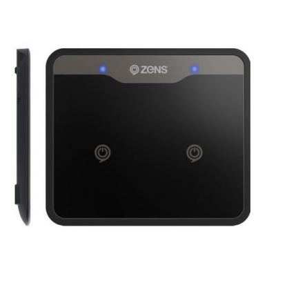 Zens Wireless Dual Charger - док станция за безжично зарядно на Qi съвместими устройства 2