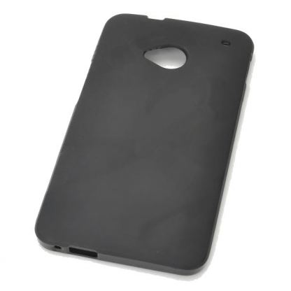 Frosted TPU Case - силиконов калъф за HTC ONE (прозрачен-мат) 4