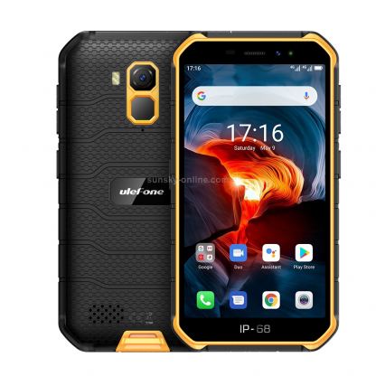 Ulefone Armor X7 Pro, Удароустойчив, 5 инча, 4-ядрен 4GB RAM, 4000 mAh батерия, 13MP камера с 2 сим карти (черен) 2