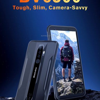 BlackView BV6300, Удароустойчив, 5.7 инча, 8-ядрен 3GB RAM, 4380 mAh батерия, 13MP четворна камера с 2 сим карти (черен) 7