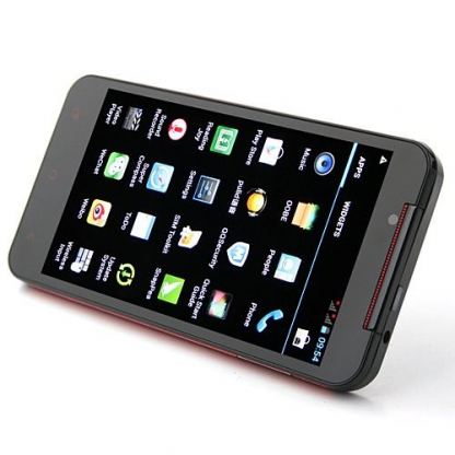 HTC Butterfly 5" екран, четири-ядрен 1.2Ghz  Andrоid 4.1, телефон, с две сим карти, реплика 6