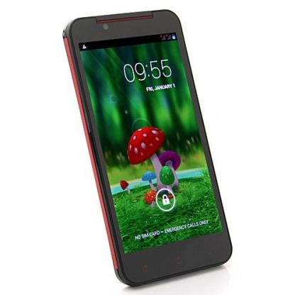 HTC Butterfly 5" екран, четири-ядрен 1.2Ghz  Andrоid 4.1, телефон, с две сим карти, реплика 7